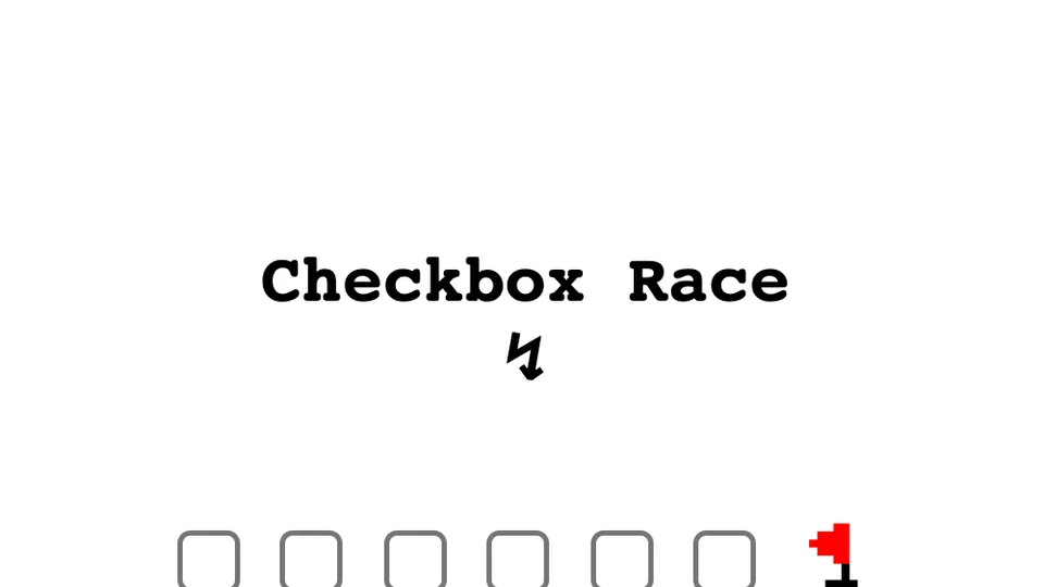 Checkbox Race 미리보기 이미지